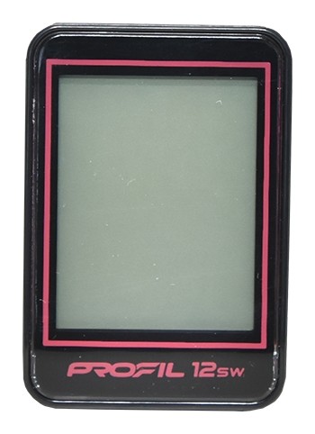 Profil 1501 12SW černá růžová cyklocomputer bezdrátový